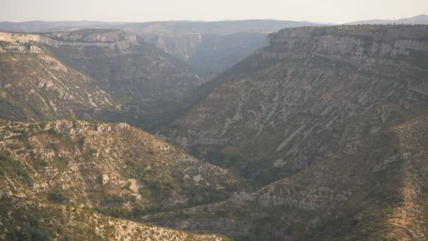 Vue Aérienne Cirque Navacelles France Europe — Video