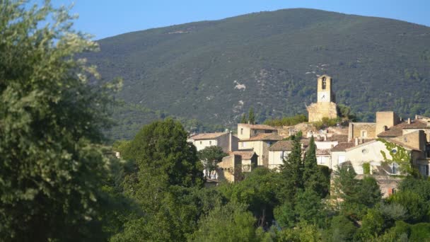 Lourmarin Provence Fransa Avrupa Genel Bakış — Stok video