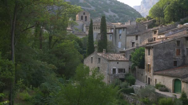 Γενική Άποψη Του Lourmarin Provence France Europe — Αρχείο Βίντεο