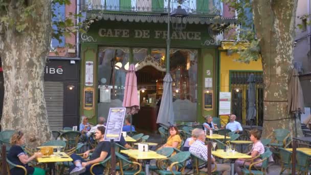 Arles France 2019年8月31日 フランス アルルのストリートシーン — ストック動画