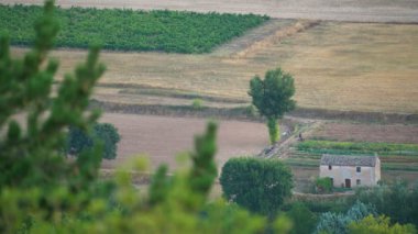 Provence, Fransa, Avrupa 'daki kırsal ev.
