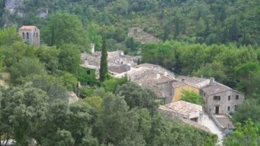 Saint-Guilhem-le-Dsert Manastırı, Languedoc-Roussillon, Fransa, Avrupa