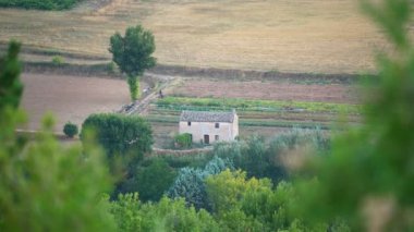 Provence, Fransa, Avrupa 'daki kırsal ev.