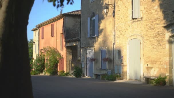 Goult Frankreich September 2019 Straße Dorf Goult Provence Frankreich Europa — Stockvideo