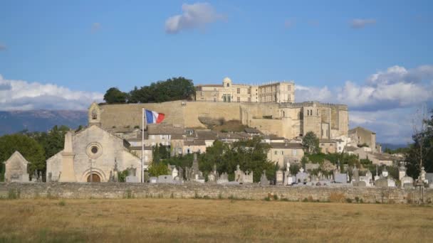 Village Cirque Navacelles Francia Europa — Vídeos de Stock