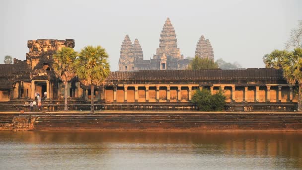 Angkor Wat Siem Reap Camboja — Vídeo de Stock