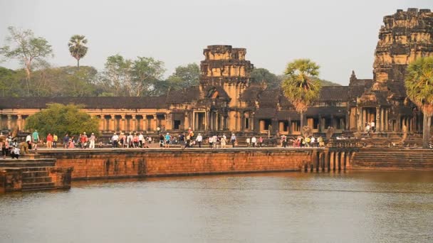 Angkor Wat Siem Reap Cambodia — Stock Video