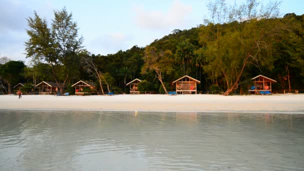 Koh Rong Samloem Cambodia 17Th March 2017 Beach Koh Rong — 图库视频影像