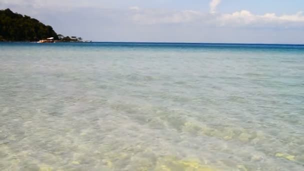 Koh Rong Samloem Cambodia 17Th March 2017 Beach Koh Rong — 图库视频影像