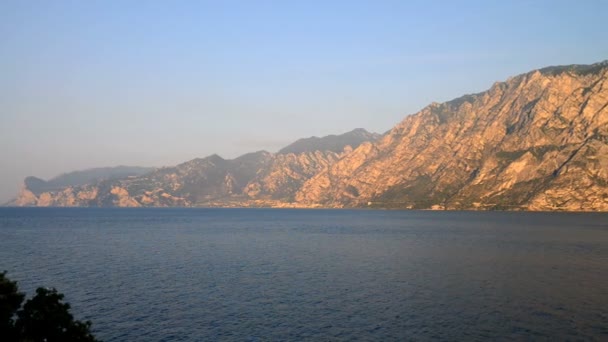 Lago Garda Italy July 2015 Lake Garda July 2015 Italy — Vídeos de Stock