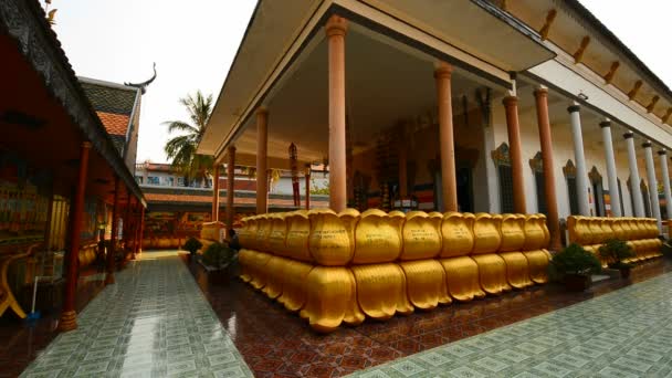 Siem Reap Kambodie Března 2017 Interiér Chrámu Wat Preah Prom — Stock video