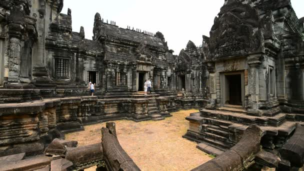Banteay Samre Temple Siem Reap Cambodia Asia — Stock Video