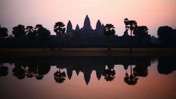 Angkor Wat Temple Angkor Kambodża Azja — Wideo stockowe