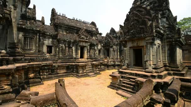 Świątynia Banteay Samre Siem Reap Kambodża Azja — Wideo stockowe