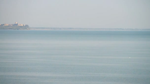 Paysage Italien Ombrie Avec Lac Trasimène Italie — Video