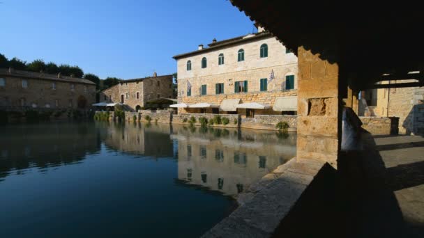 Ponte Vecchio Stone Bridge Arno River Florence Italy — Stock Video