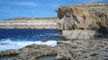 Yok Edilmiş Azure Penceresi, Gozo, Malta, Avrupa.
