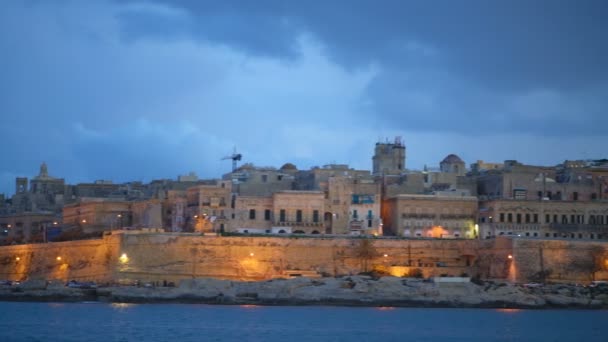 Valletta Malta 10Th February 2018 General View Valletta Malta Europe — Stock Video