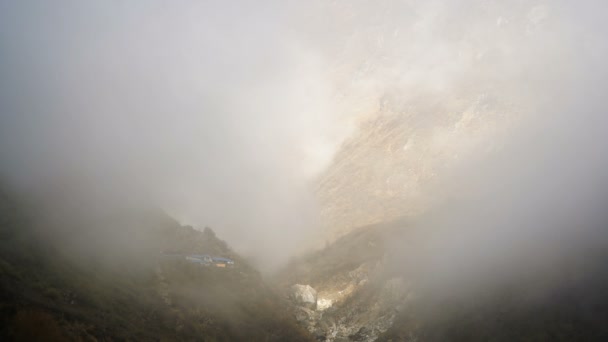 Village Deurali Annapurna Base Camp Trek Nepal Asia — Stock Video