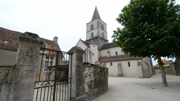 Epoisses France Juillet 2015 Château Epoisses Bourgogne France Département Côte — Video