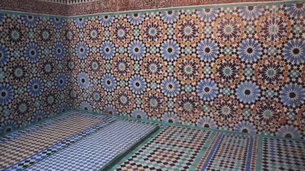 Saadian Tombs in Maroco — Stockvideo