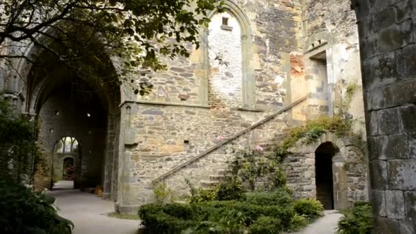 ボーポール修道院の遺跡 — ストック動画