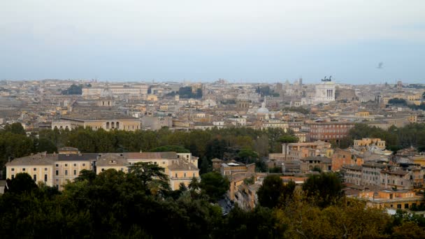Центр міста Рим, Італія — стокове відео