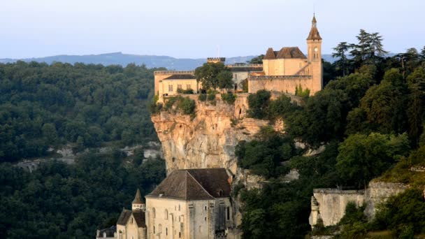 Rocamadour, France, Europe — Stok video