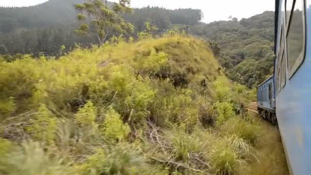 Train de Nuwara Eliya à Ella — Video