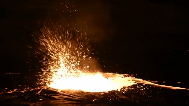 Erta Ale olcano i Danakil depression — Stockvideo