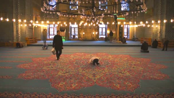 Нова мечеть люд Cami — стокове відео