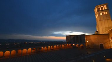 Assisi'da St.Francis Bazilikası