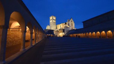 Assisi'da St.Francis Bazilikası
