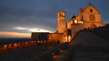 Assisi'da St.Francis Bazilikası