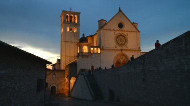 Assisi'da St.Francis Bazilikası