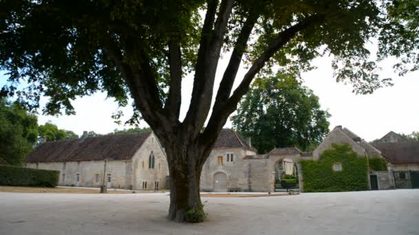 La Abadía de Fontenay en Francia — Vídeos de Stock