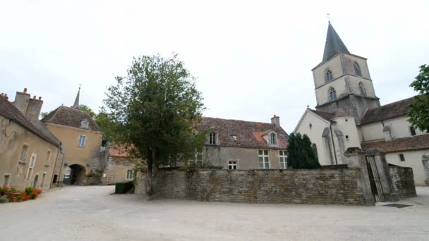 Castillo de Epoisses en Borgoña — Vídeo de stock
