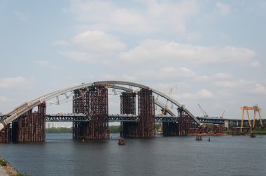 yeni köprü inşaat sitesi sanayi