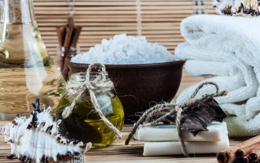 Spa, petrol, tarçın, el yapımı Sabun