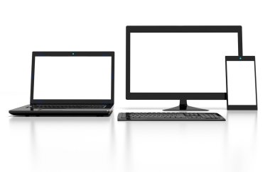 monitör, bilgisayar, dizüstü bilgisayar, tablet