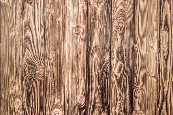 Big Brown wood plank wall texture background — Stock Photo, Image