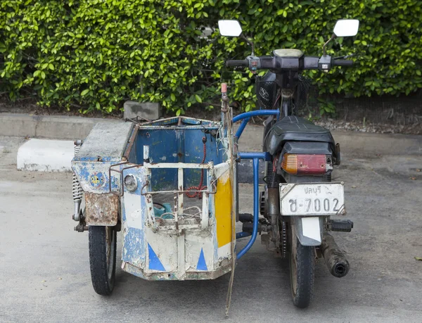 Pattaya Tailandia Julio 2015 Primer Plano Una Motocicleta Tres Ruedas — Foto de Stock