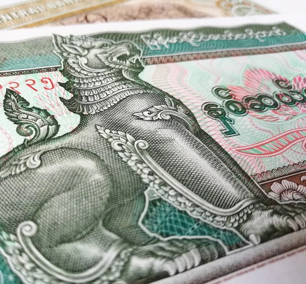 Billetes nacionales de banco vietnamitas — Foto de Stock