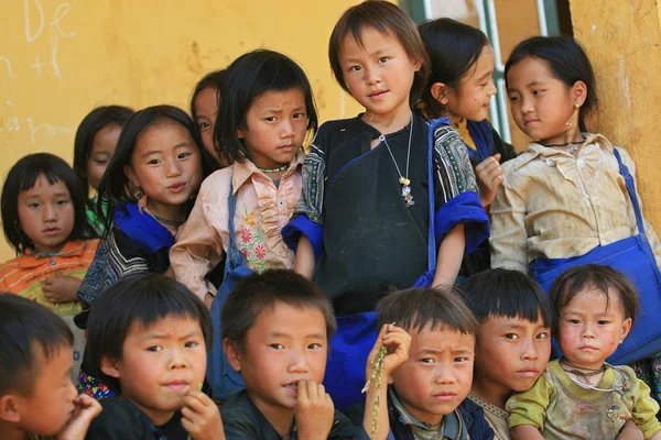 越南苗族儿童 — 图库照片