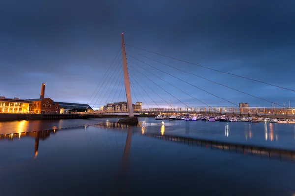 Pont de voile de Swansea — Photo