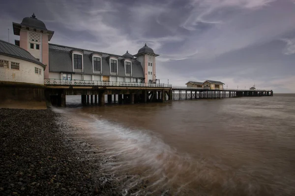 Penarth Pier 750 Metrowe Wiktoriańskie Molo Esplanadzie Penarth Dolina Glamorgan — Zdjęcie stockowe