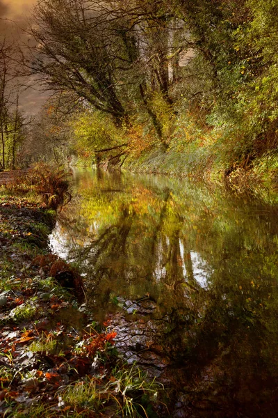 Clydach Pontardawe Canal Village Trebanos Swansea South Wales — Stock Photo, Image