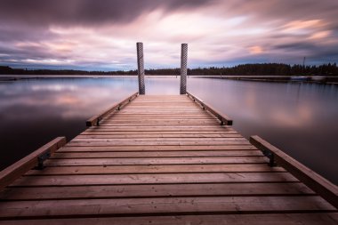 Comox lake Vancouver Adası