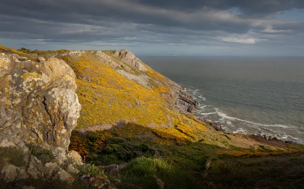 Pennard kliffen — Stockfoto