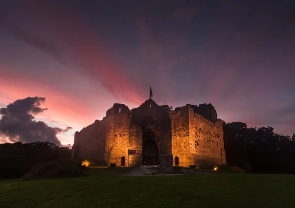 Swansea Oystermouth Castle — Zdjęcie stockowe